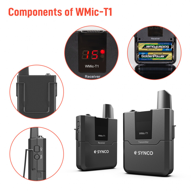 Synco Lav-WMic-T1 радиосистема приемник + передатчик