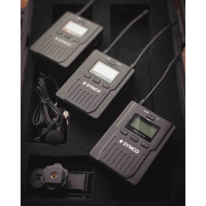 Synco Lav-WMic-T2 радиосистема микрофонов 2 передатчика и 1 приемник