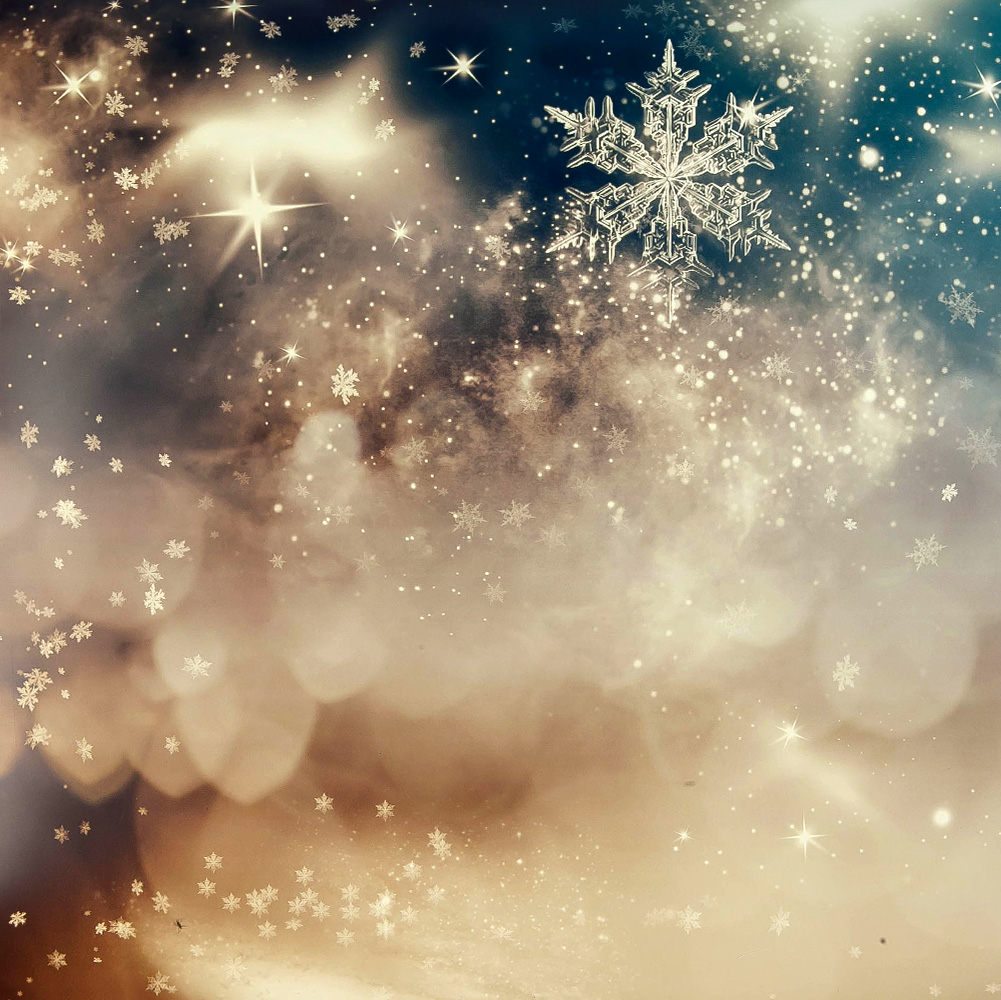 LAXY №04 фон пластиковый снежное небо