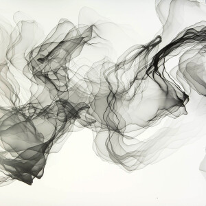 LAXY №32 фон пластиковый рисунок дыма