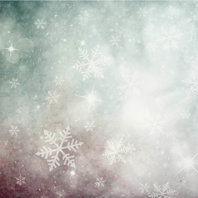 LAXY №03 фон пластиковый художественный снежинки