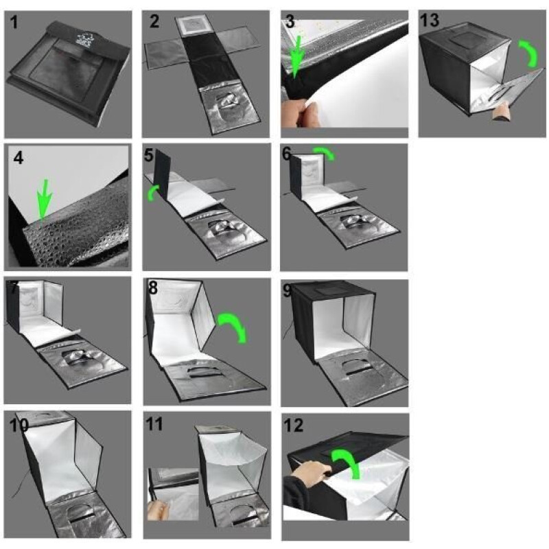 Grifon LED 660 II фотобокс со светодиодным освещением и четырьмя фонами