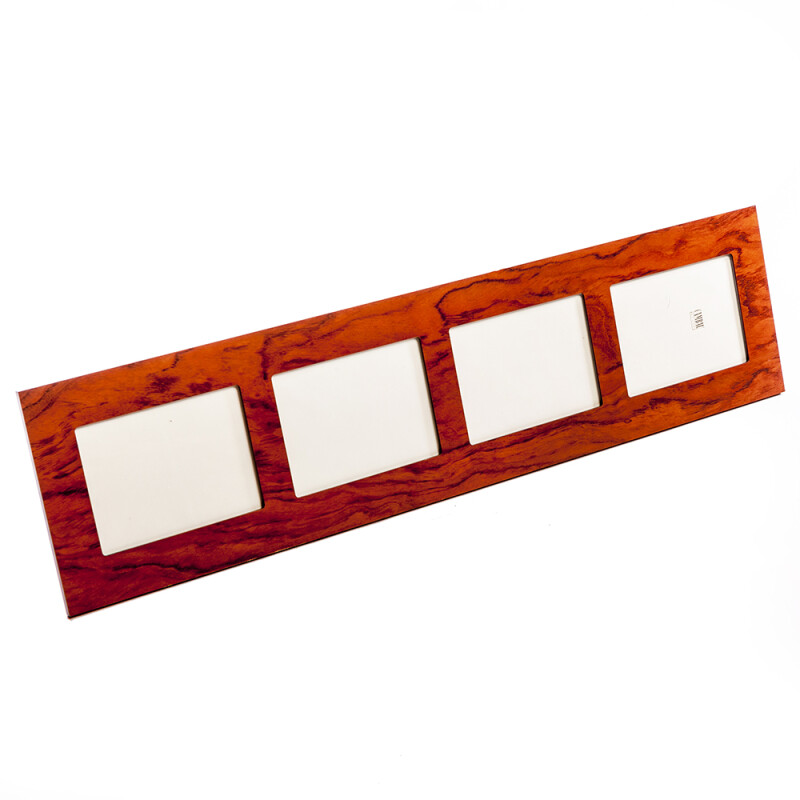 Cambau 1029UO фоторамка настенная цвет красное дерево