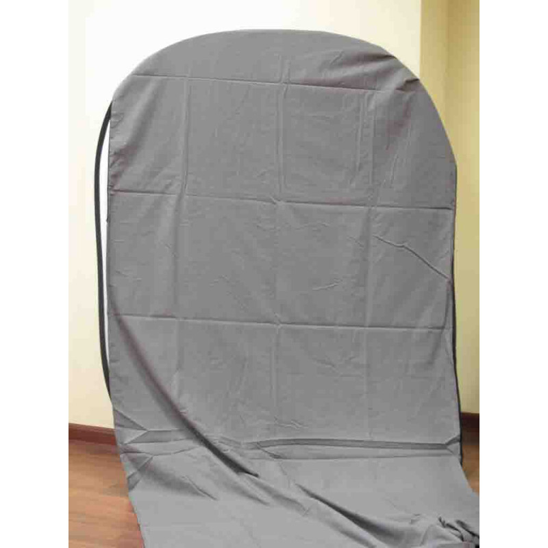 VISICO ВР-026BWG двусторонний складной фон с пологом1,5х1,8х2м черный/белый/серый