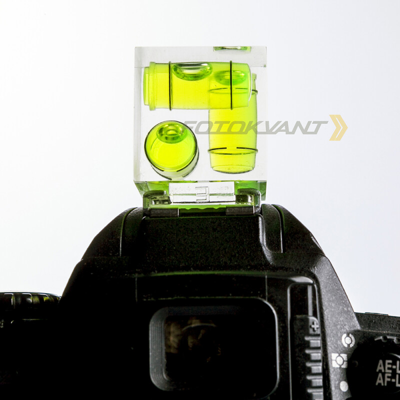 Fotokvant UR-555ES уровень под стандартный башмак трехосевой