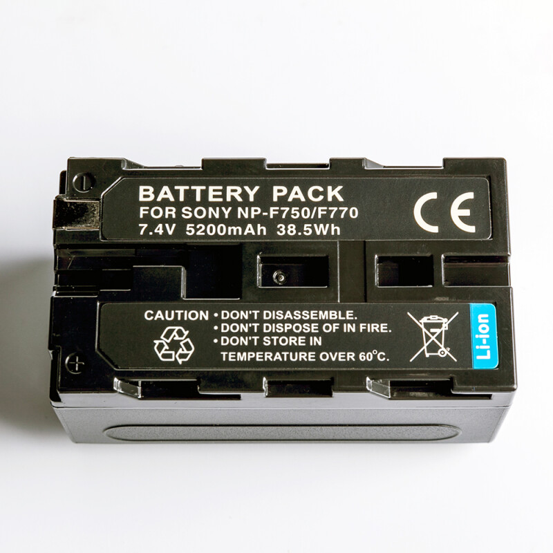 Fotokvant NP-F750/F770 аккумулятор емкость 5200 mAh