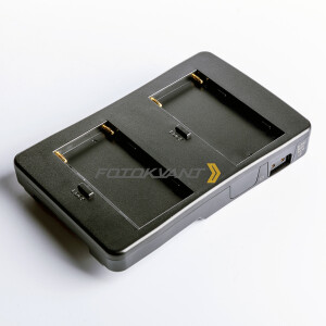 Fotokvant F2-BP переходник для аккумуляторов типа NP-F (sony) на тип V- mount