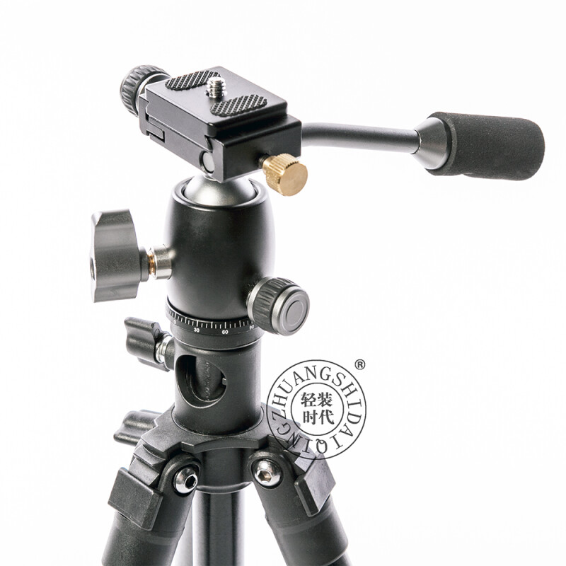 QZSD Q202F штатив высотой 154 см с горизонтальной колонной и комбинированной головой