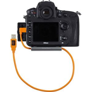 Tether Tools CU61RT02-ORG TetherPro USB 3.0 to Micro-B Right Angle 50cm Orange кабель