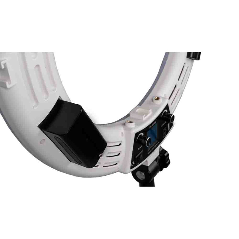 Color FR-480 top KIT кольцевая светодиодная лампа белая со стойкой