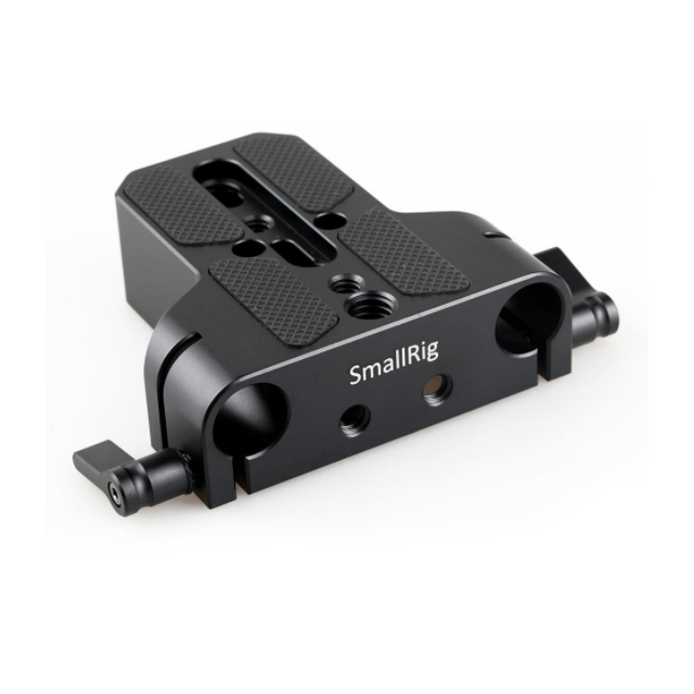 SmallRig 1674 базовая площадка с креплением для направляющих Baseplate with Dual 15mm Rod Clamp SmallRig 1674 базовая площадка с креплением для направляющих Baseplate with Dual 15mm Rod Clamp