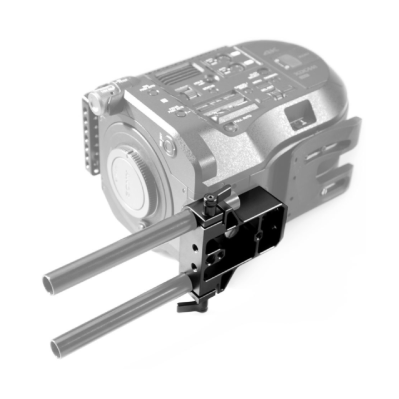 SmallRig 1674 базовая площадка с креплением для направляющих Baseplate with Dual 15mm Rod Clamp