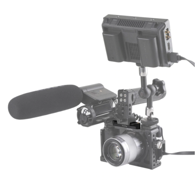 SmallRig 1195B адаптер NATO для установки оборудования Quick Release Safety Rail 7cm