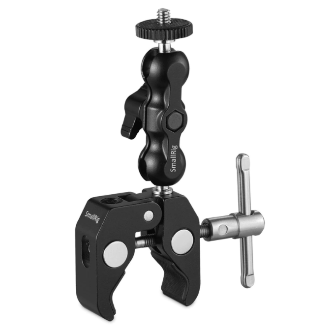 SmallRig 2164 универсальный держатель с зажимом Multi-functional Ballhead Clamp SmallRig 2164 универсальный держатель с зажимом Multi-functional Ballhead Clamp