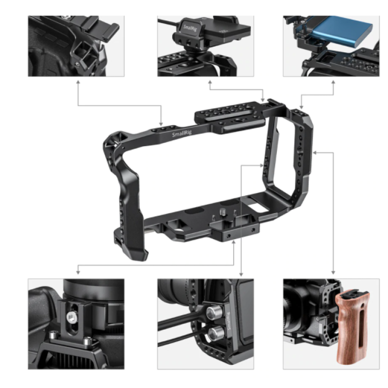 SmallRig 2203B клетка для цифровых камер BMPCC 4K/6K