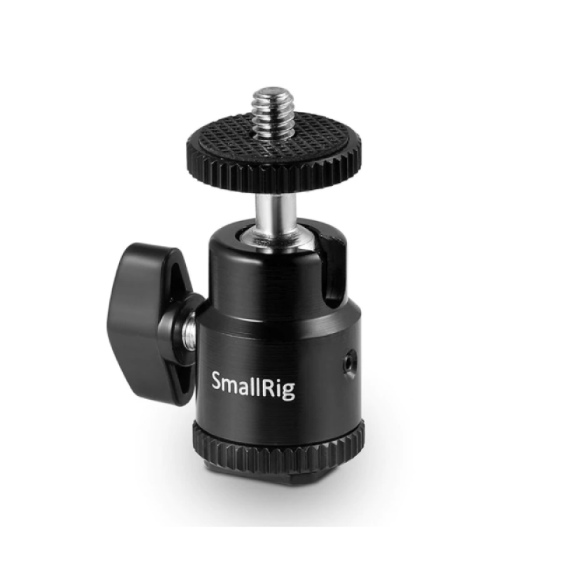 SmallRig 761 шаровая головка с креплением Cold Shoe to 1/4" Threaded Adapter