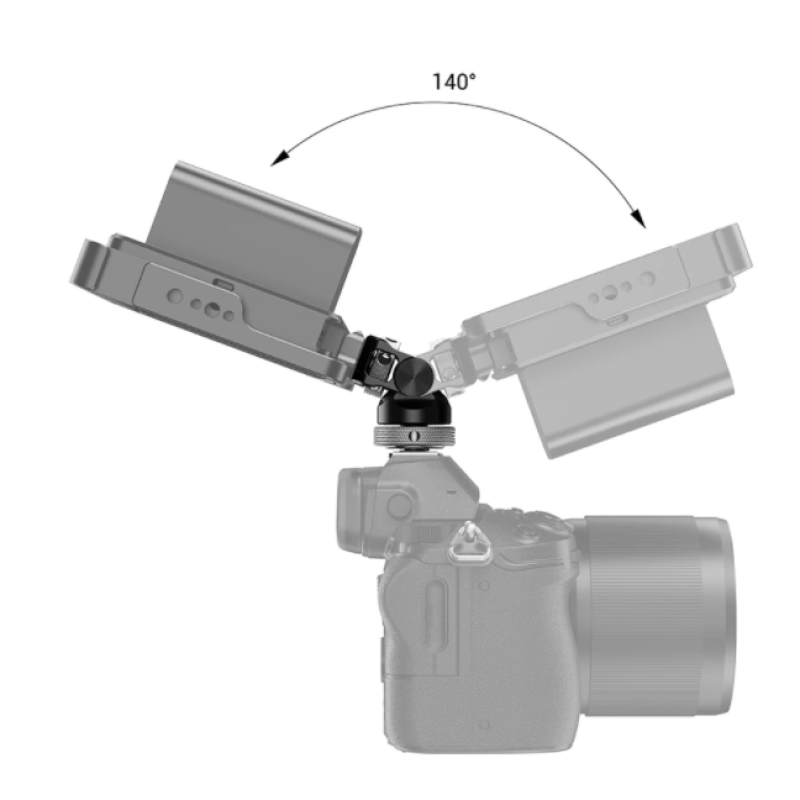 SmallRig BSE2346B поворотный держатель монитора Swivel and Tilt Monitor Mount with Cold Shoe