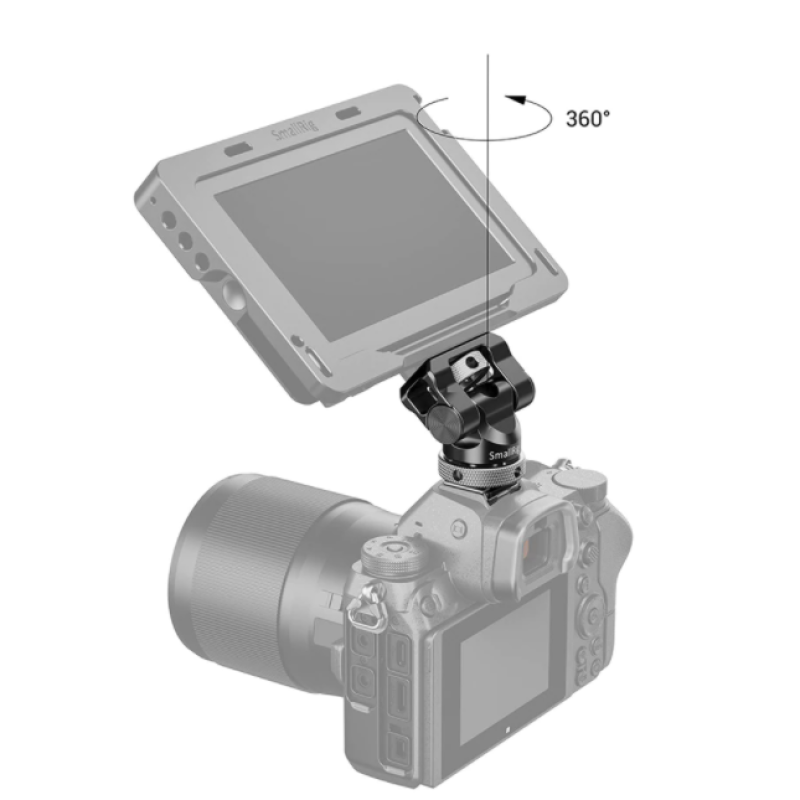 SmallRig BSE2346B поворотный держатель монитора Swivel and Tilt Monitor Mount with Cold Shoe