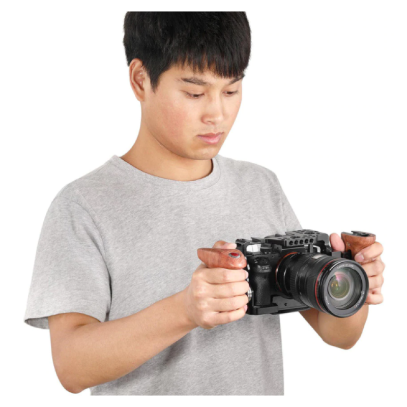 SmallRig HSR2511 ручка боковая правая Wooden Hand Grip с кнопкой управления для камер Sony