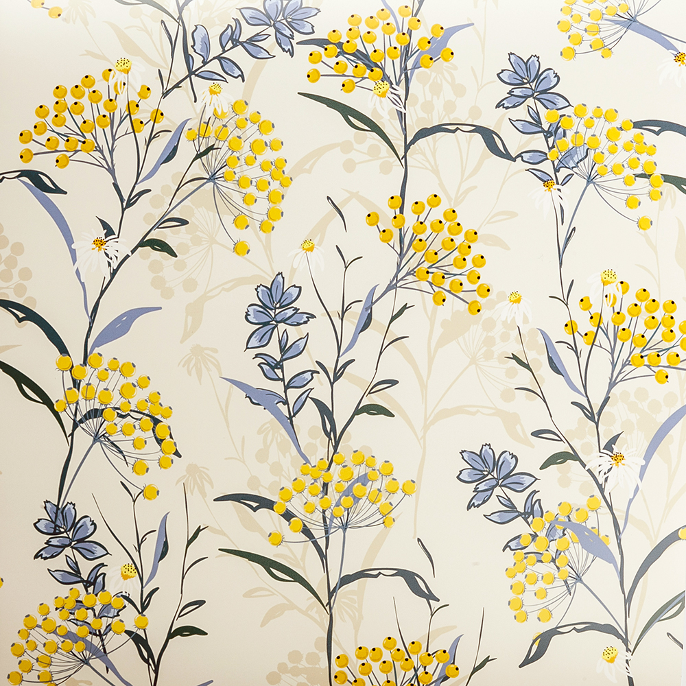 LAXY №68 фон пластиковый желтые ягоды