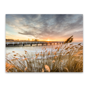 Styler CA-11905 репродукция Пристань на холсте 75X100см