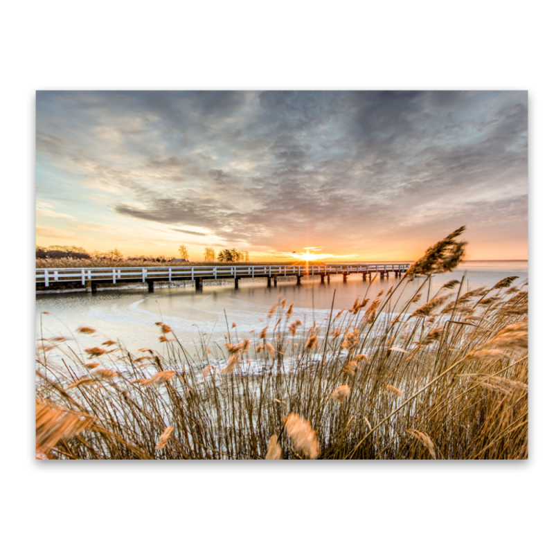 Styler CA-11905 репродукция Пристань на холсте 75X100см