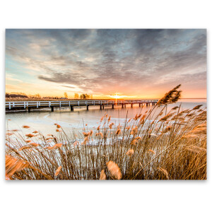 Styler CA-12011 репродукция Пристань на холсте 83X113см