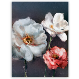 Styler CA-12520 репродукция Красная роза на холсте 60X80см