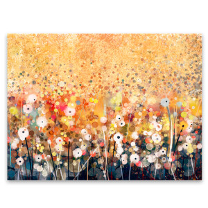 Styler CA-12529 репродукция Абстрактный луг на холсте 75X100см