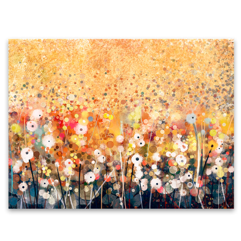 Styler CA-12529 репродукция Абстрактный луг на холсте 75X100см