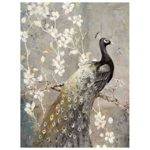 Styler CA-12802 репродукция Золотой павлин на холсте 60X80см