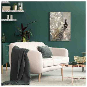 Styler CA-12802 репродукция Золотой павлин на холсте 60X80см