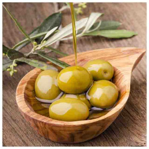 Styler GL00107 репродукция Оливковое масло на стекле 30X30см