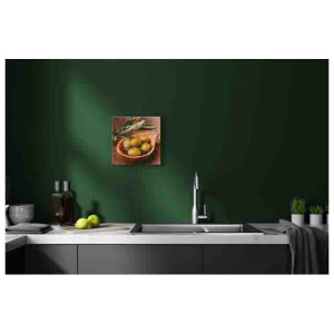 Styler GL00107 репродукция Оливковое масло на стекле 30X30см