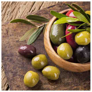 Styler GL00909 репродукция Оливки 3 на стекле ,30X30см