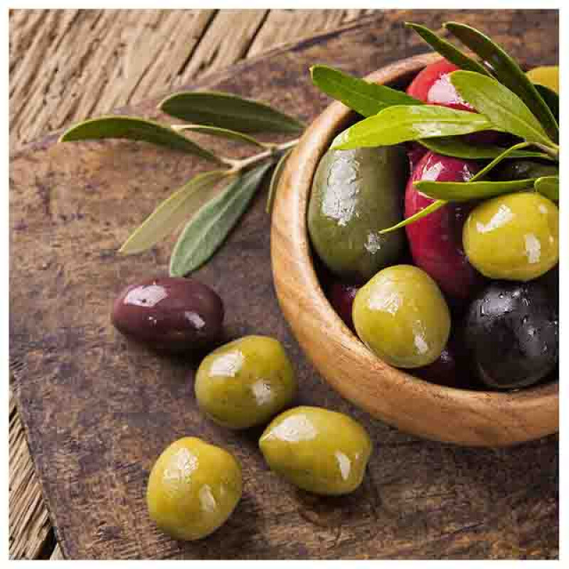 Styler GL00909 репродукция Оливки 3 на стекле ,30X30см