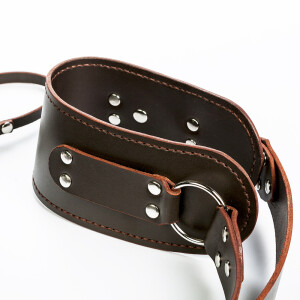 Fotokvant STL-03 ремень кожаный для одной камеры цвет шоколад