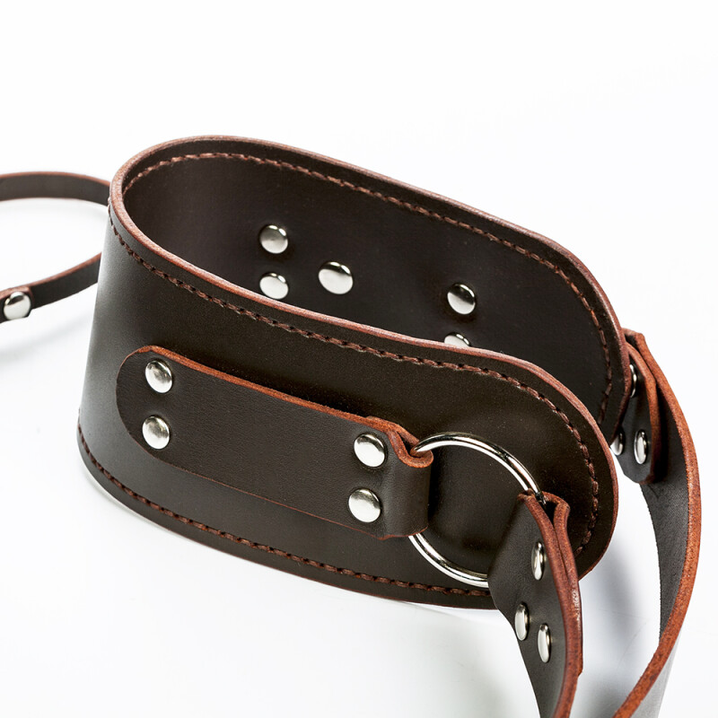 Fotokvant STL-03 ремень кожаный для одной камеры цвет шоколад