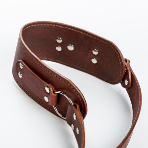 Fotokvant STL-04 ремень кожаный для одной камеры цвет коньяк