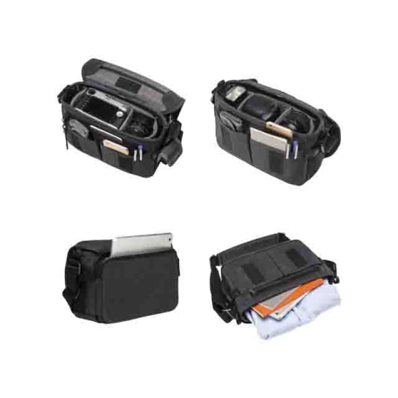 Tenba (637-401) Cooper Camera Bag 8 Grey Canvas сумка для фотоаппарата