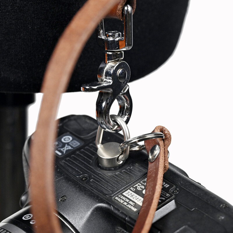 Fotokvant STL-04 ремень кожаный для одной камеры цвет коньяк