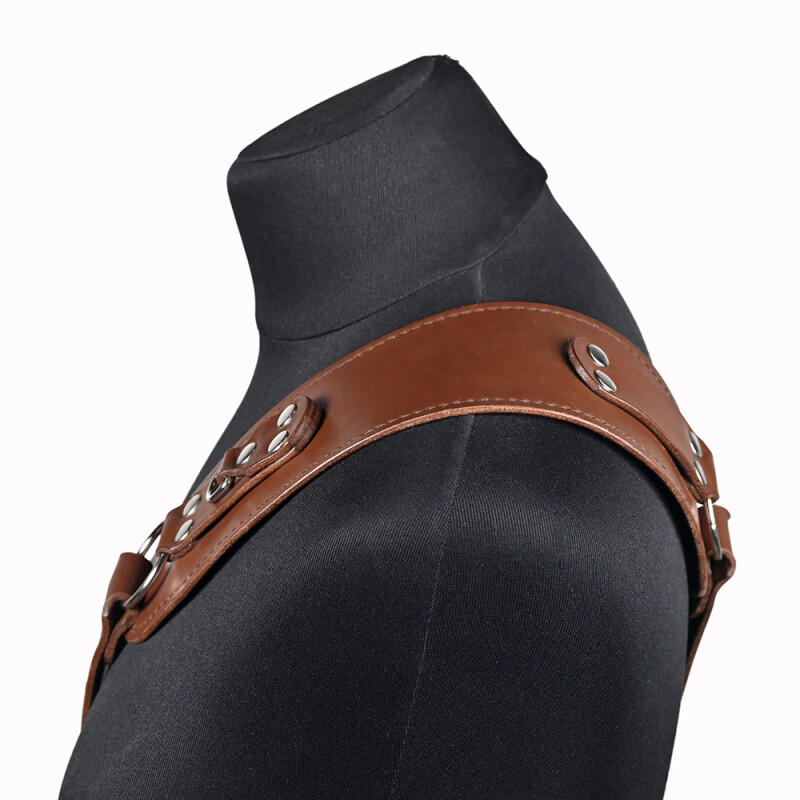 Fotokvant STL-04 ремень кожаный для одной камеры цвет коньяк