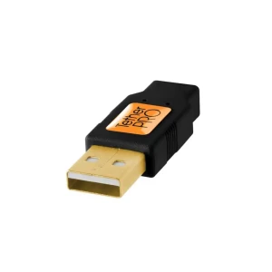 Tether Tools CU5401 TetherPro USB 2.0 to Mini-B 5-Pin 30cm Black кабель