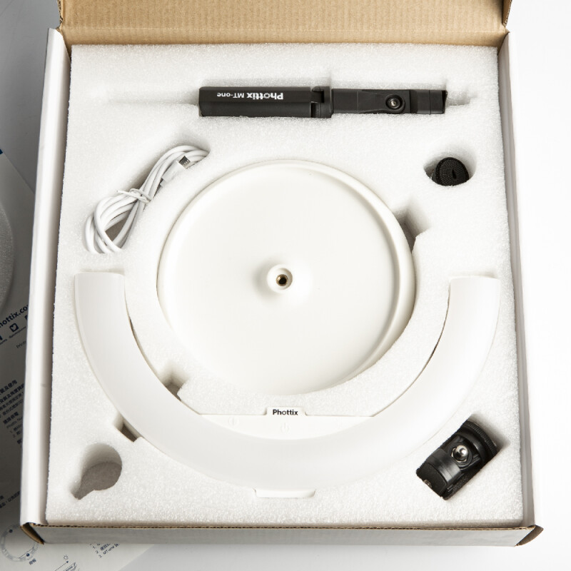 Phottix 81470 Nuada Ring 10 LED настольный кольцевой осветитель 26 см CRI 95+