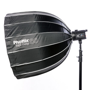 Phottix 82724 Raja Deep 80 быстрораскладной глубокий софтбокс 80 см