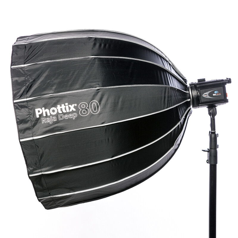 Phottix 82724 Raja Deep 80 быстрораскладной глубокий софтбокс 80 см