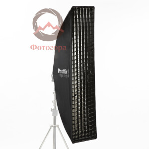 Phottix 82725 Raja Strip 30х140 быстрораскладной стрипбокс с сотами 30х140 см