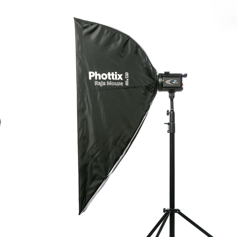 Phottix 82733 Raja Mouse 60х120 быстрораскладной софтбокс 60х120 см ассиметричный