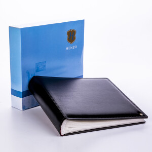 Henzo 11077 Gran Cara фотоальбом 100 белых страниц 33x31 черный