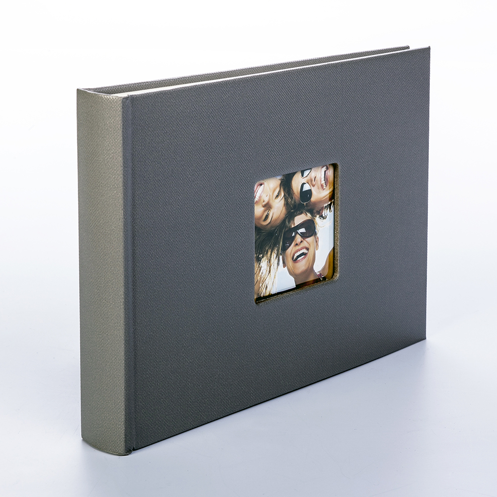 Walther FA-207-X Fun фотоальбом 40 белых страниц 22x16 серый